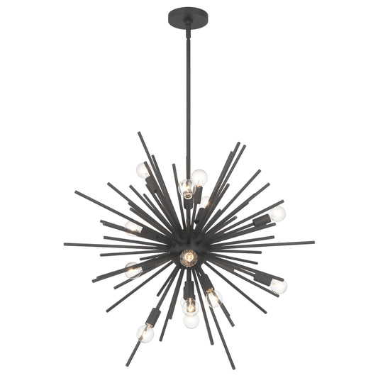 Bessel 15 Light Pendant in Sand Coal Finish - Minka-Lavery