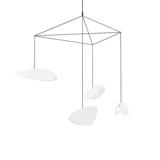 Papillons LED Chandelier 4 Light Standard