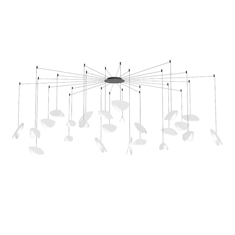 Papillons LED Chandelier 24 Light Swag