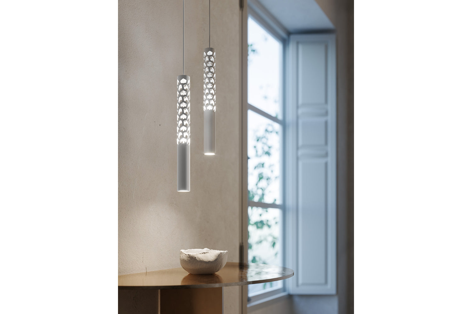 Squiggle Mini Pendant