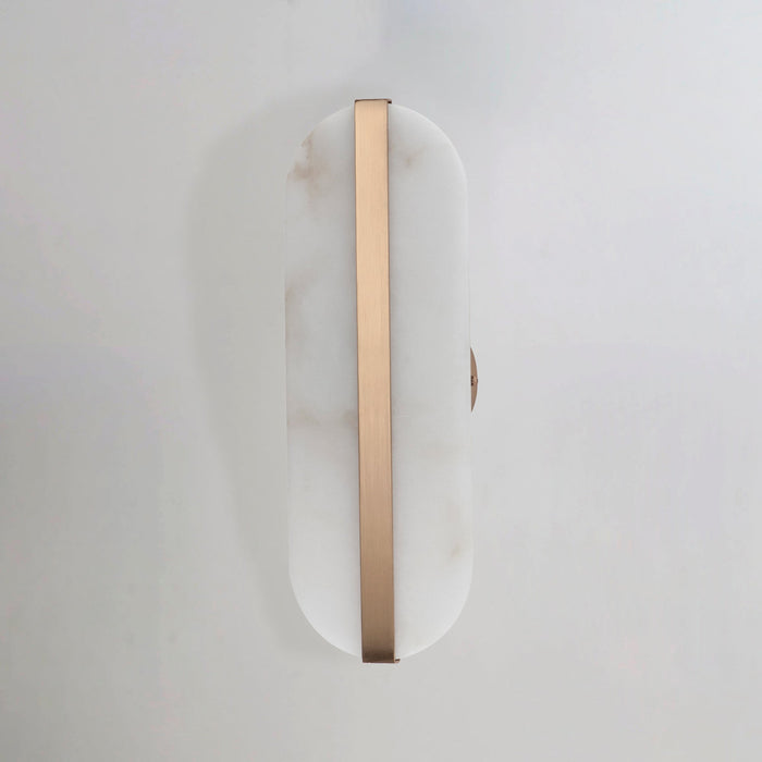 Studio M Stonewall Alabaster LED Wall Sconce