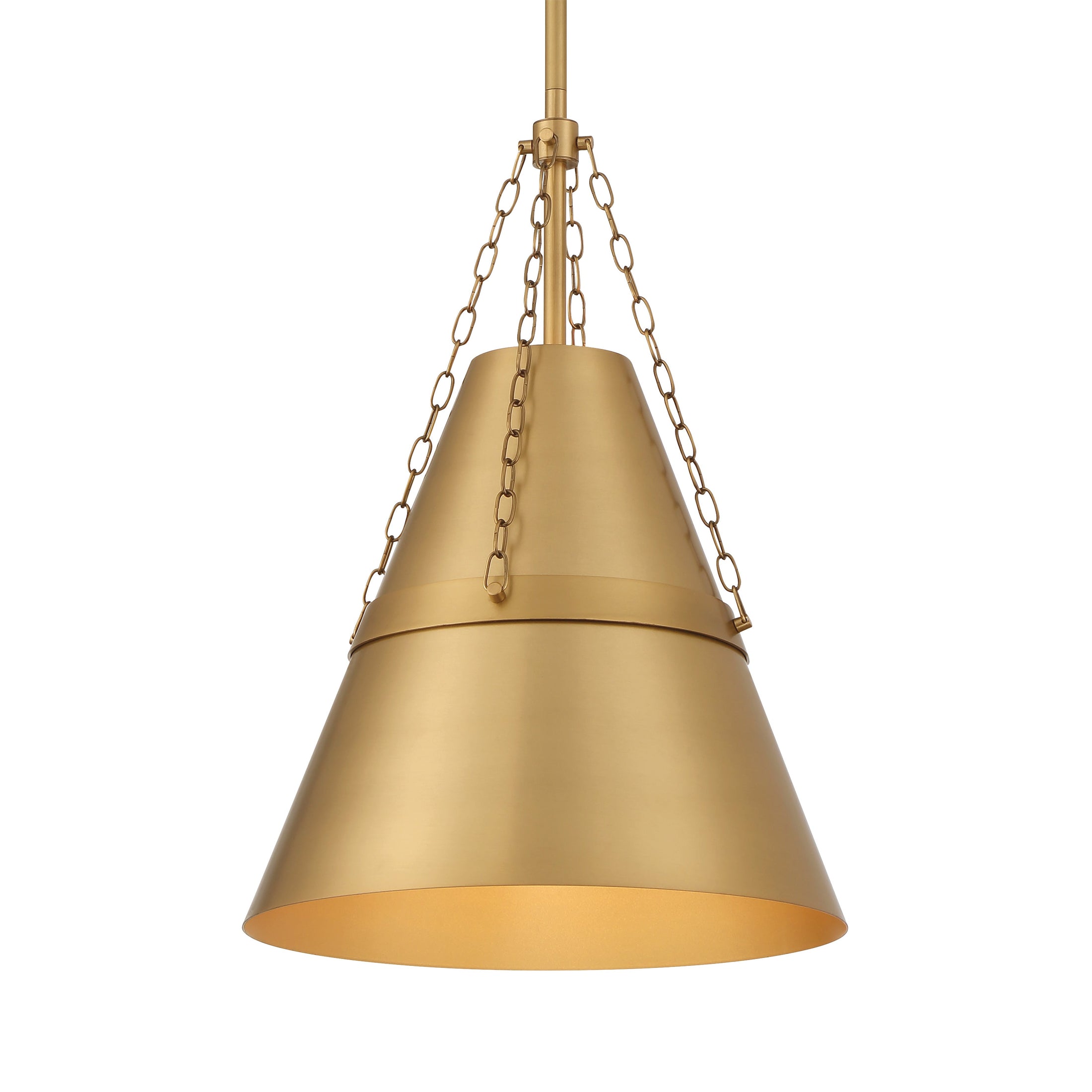 Springfield 1-Light Pendant - Legacy Brass - Minka-Lavery
