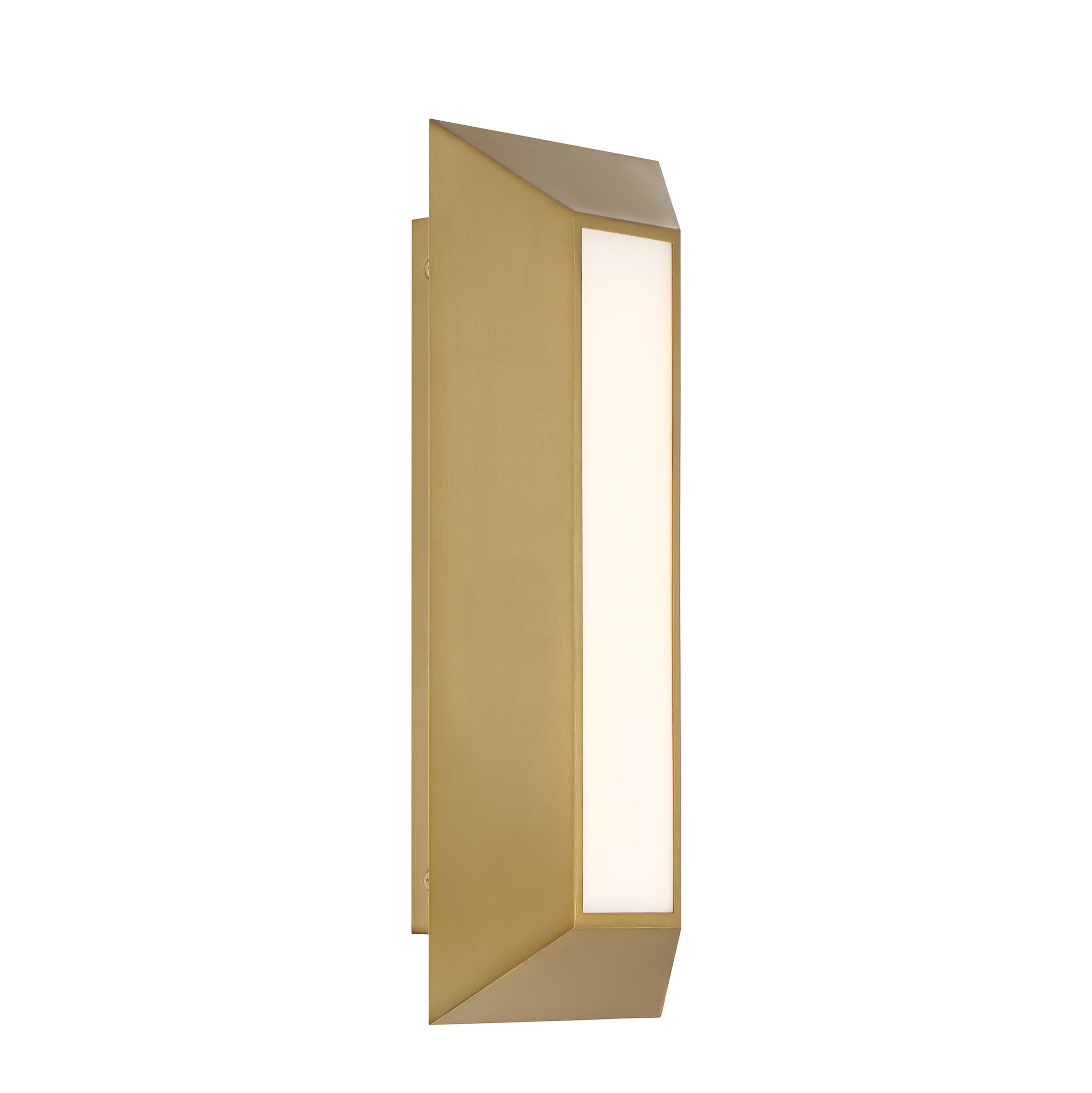 Cartaya LED Wall Sconce in Soft Brass Finish and Faux Alabaster - Minka-Lavery