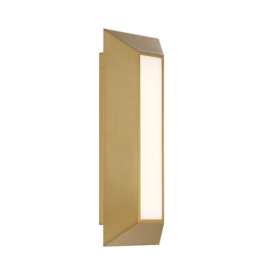 Cartaya LED Wall Sconce in Soft Brass Finish and Faux Alabaster - Minka-Lavery