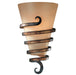 Tofino™ 1 Light Wall Sconce in Tofino Bronze™ Finish with Marbre Grabar™ Glass - Minka-Lavery