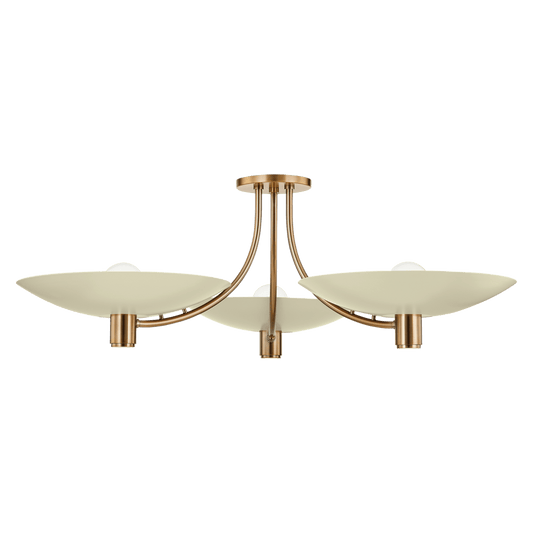 Troy Lighting Wolfe Semi Flush