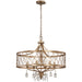 West Liberty 6 Light Chandelier in Oylmpus Gold Finish - Minka-Lavery