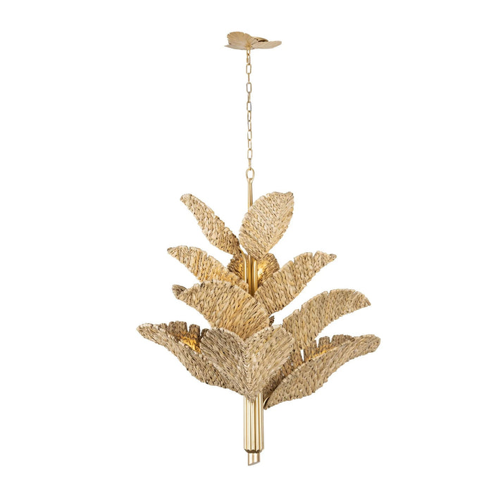Varaluz Banana Leaf Chandelier