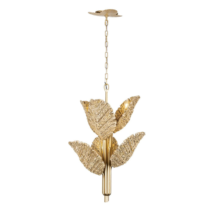 Varaluz Banana Leaf Chandelier