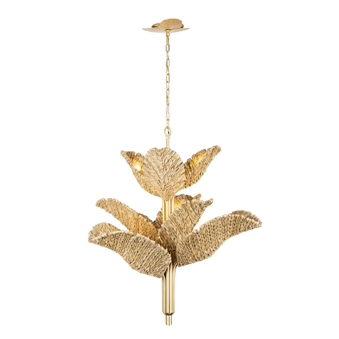 Varaluz Banana Leaf Chandelier