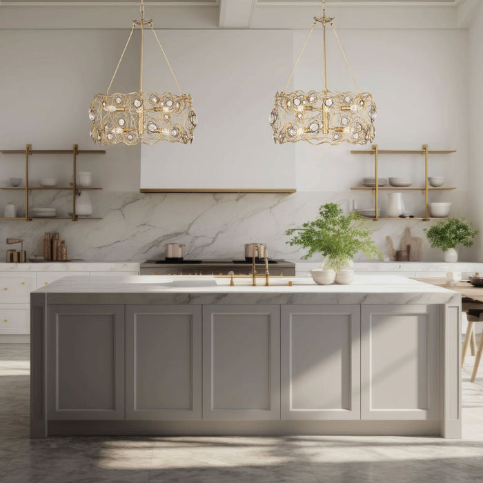Varaluz Ethereal Rose Chandelier