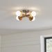 Nodes Semi-Flush Mount by Visual Comfort Studio