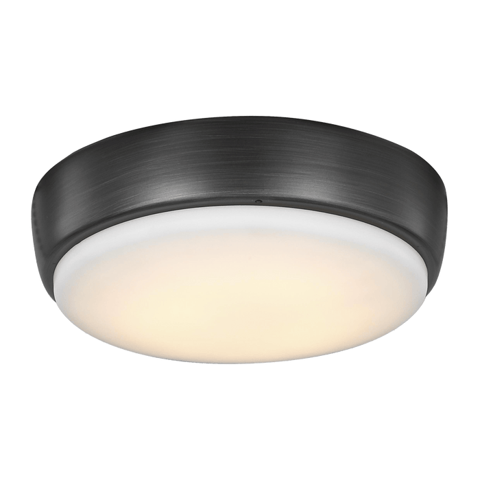 Visual Comfort Fan Universal 7" WET RATED LED Light Kit in Aged Pewter