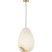 Visual Comfort Modern Alina Alabaster Pendant