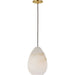 Visual Comfort Modern Alina Alabaster Pendant