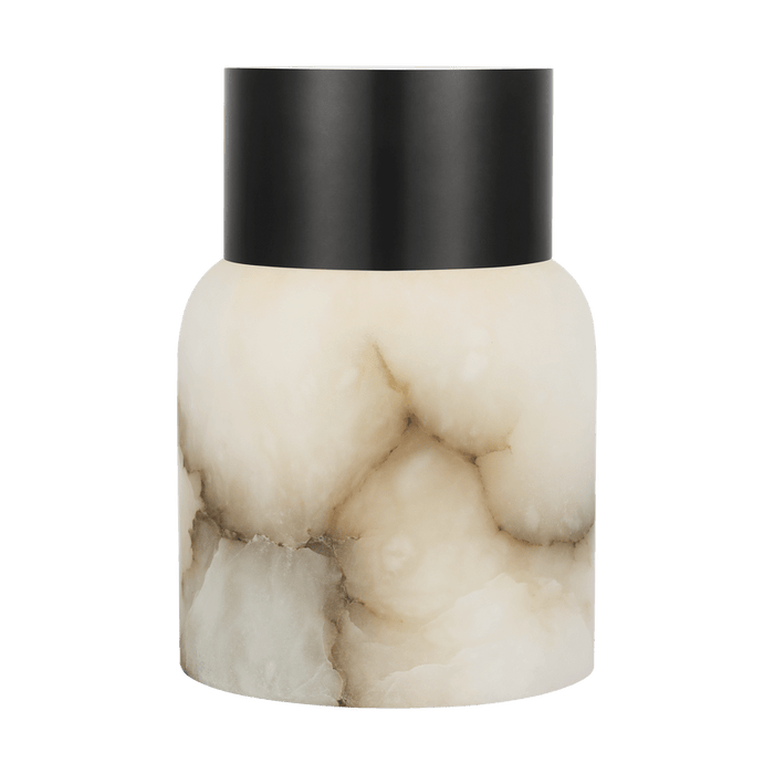 Visual Comfort Modern Caspe Alabaster Rechargeable Table Lamp