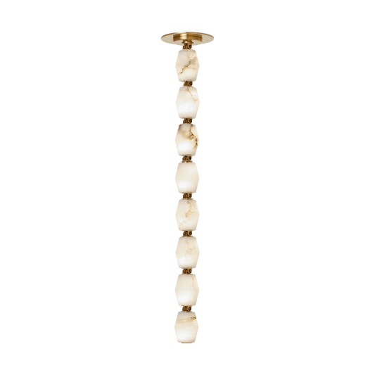 Visual Comfort Modern Collier Alabaster 24 Pendant