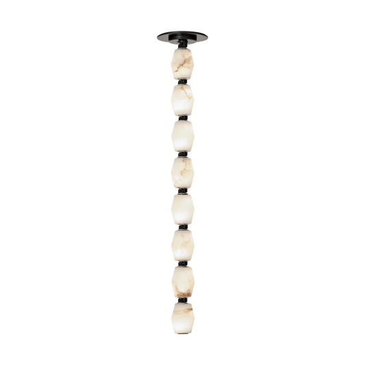 Visual Comfort Modern Collier Alabaster 24 Pendant