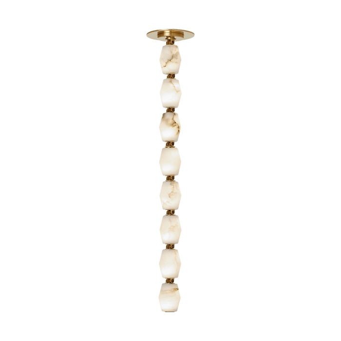 Visual Comfort Modern Collier Alabaster 24 Pendant