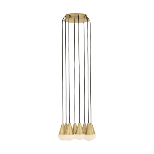 Visual Comfort Modern Cupola Alabaster Chandelier