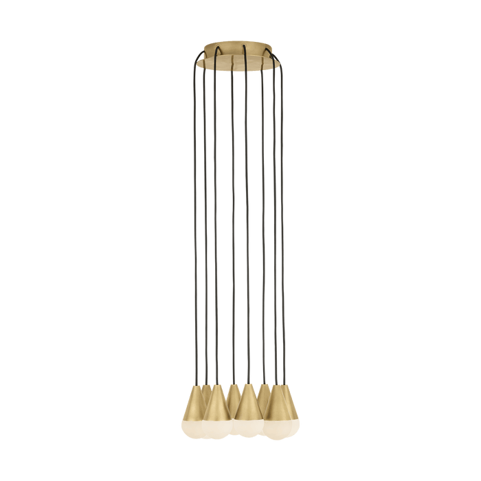 Visual Comfort Modern Cupola Alabaster Chandelier
