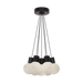 Visual Comfort Modern Mina Alabaster 7-Light Chandelier