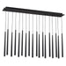 Visual Comfort Modern Pylon Multi-Light Linear Chandelier