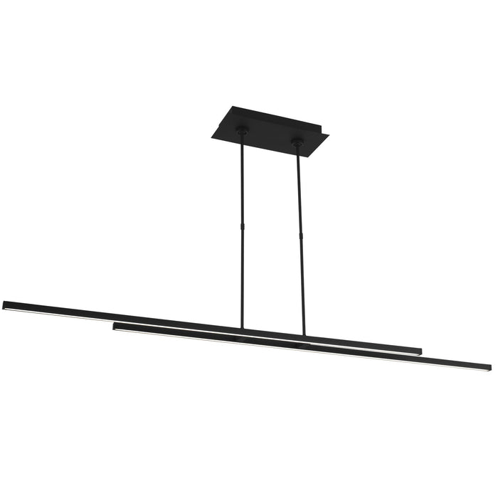 Visual Comfort Modern Stagger 2 Linear Suspension