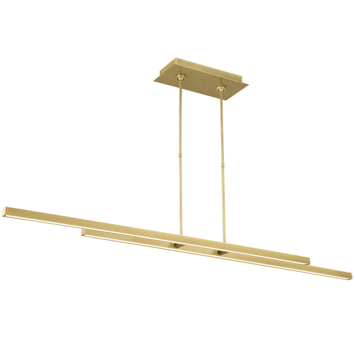 Visual Comfort Modern Stagger 2 Linear Suspension