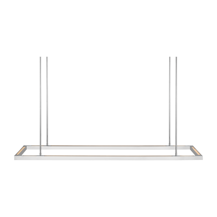 Visual Comfort Modern Stagger Halo Linear Suspension