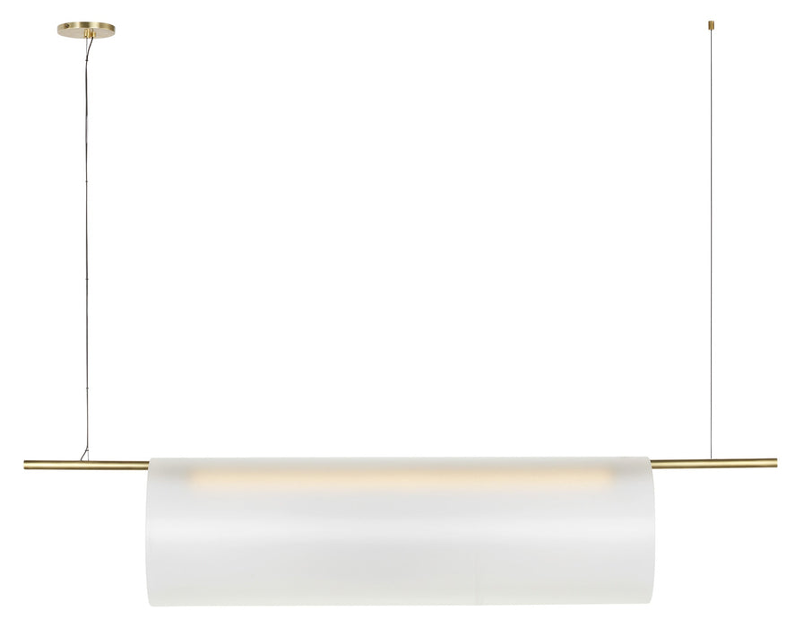 Visual Comfort Modern Trace Linear Chandelier