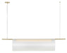 Visual Comfort Modern Trace Linear Chandelier