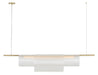 Visual Comfort Modern Trace Linear Chandelier