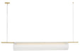 Visual Comfort Modern Trace Linear Chandelier