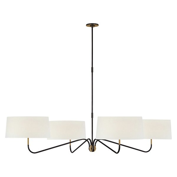 Visual Comfort Signature Canto Grande Four Arm Chandelier