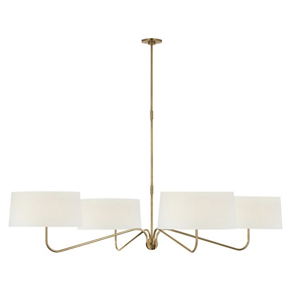 Visual Comfort Signature Canto Grande Four Arm Chandelier