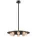 Visual Comfort Signature Pertica 24" Eight Light Chandelier