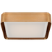 Visual Comfort Signature Precision 16" Square Flush Mount