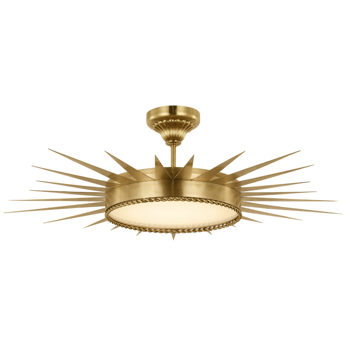 Visual Comfort Signature Soleil 36" Semi-Flush Mount