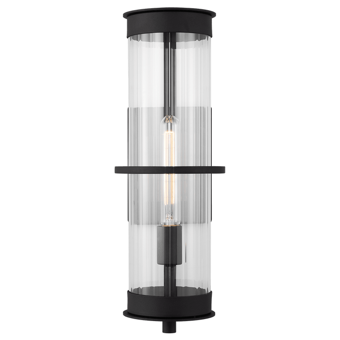 Visual Comfort Studio Alcona Large One Light Outdoor Wall Lantern