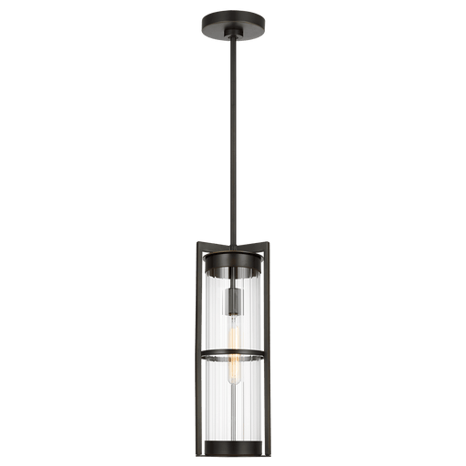 Visual Comfort Studio Alcona One Light Outdoor Pendant Lantern