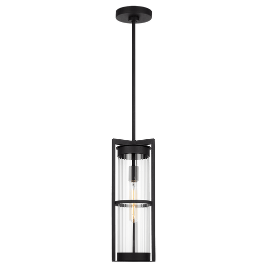 Visual Comfort Studio Alcona One Light Outdoor Pendant Lantern