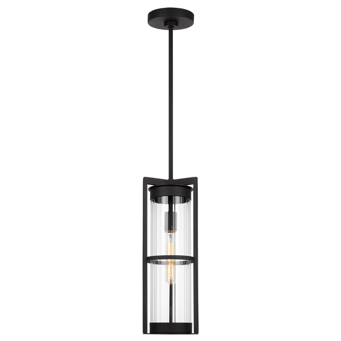 Visual Comfort Studio Alcona One Light Outdoor Pendant Lantern