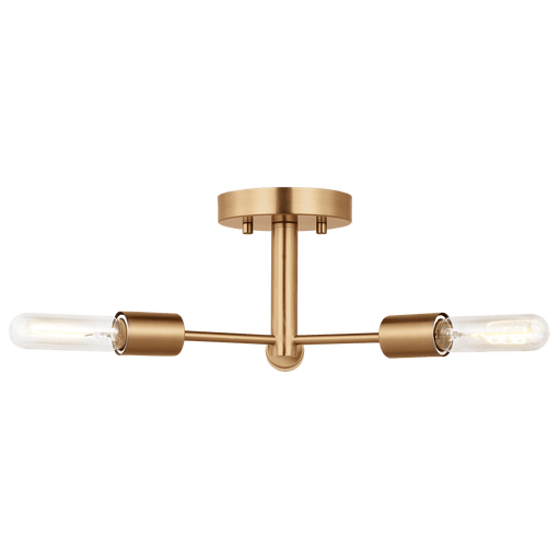 Visual Comfort Studio Axis Three Light Semi-Flush Mount