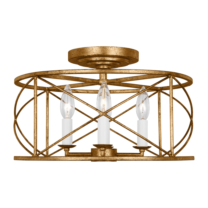 Visual Comfort Studio Beatrix Medium Semi-Flush Mount
