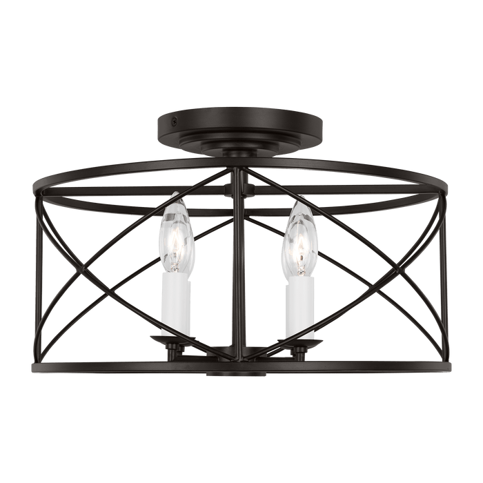 Visual Comfort Studio Beatrix Medium Semi-Flush Mount