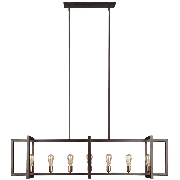 Visual Comfort Studio Finnegan Large Linear Chandelier