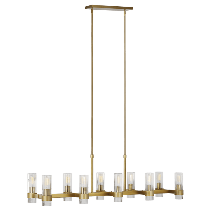 Visual Comfort Studio Geneva Linear Chandelier