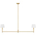 Visual Comfort Studio Greard Linear Chandelier