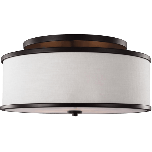 Visual Comfort Studio Lennon Medium Semi-Flush Mount